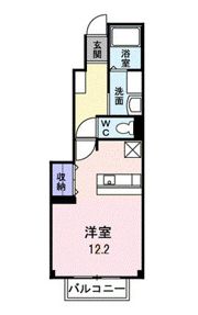 エアリーヴィラ壱番館の間取り画像
