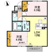 クレストハウスの間取り画像