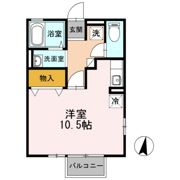 シティパルの間取り画像