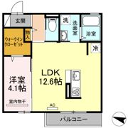 トレゾールブランの間取り画像