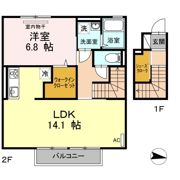 リッチ カトレアの間取り画像