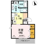 メゾンソレイユの間取り画像
