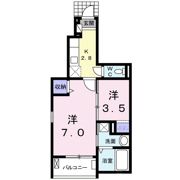 カーサフィオーレの間取り画像