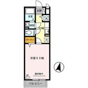 モナリエ青谷の間取り画像