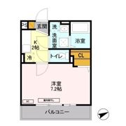 セジュールウィステリアの間取り画像