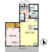 ナイスコート Iの間取り画像