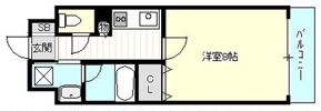 アミーグランコート三宮の間取り画像
