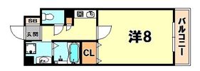 アミーグランコート三宮の間取り画像