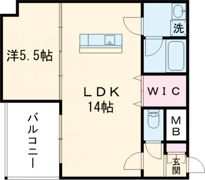 ALLEYⅢの間取り画像