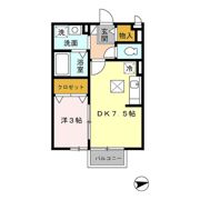 ミカハウスⅡの間取り画像
