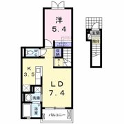茶園館の間取り画像