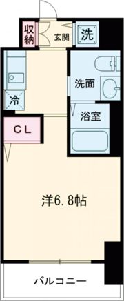 ファーストフィオーレ神戸元町の間取り画像