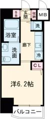 ファーストフィオーレ神戸元町の間取り画像