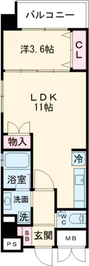 STELLA LUCE北野坂の間取り画像