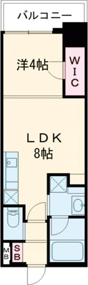 ブエナビスタ神戸駅前の間取り画像