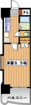 ロイヤル博多駅東の間取り画像