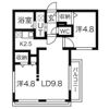 エール学園前の間取り画像