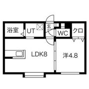 モンテN26の間取り画像