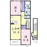 ベニッシモAの間取り画像