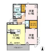 ファミールSHOWⅡ A棟の間取り画像
