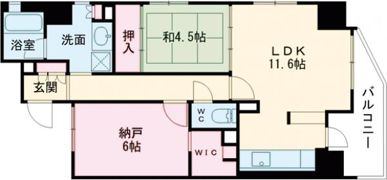 アーバネックス元町通の間取り画像