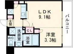 アーバネックス神戸水木通の間取り画像