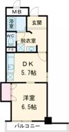 サンクラッソ湊川公園駅前の間取り画像