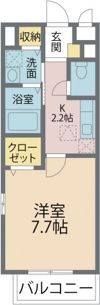 ソレアードC館の間取り画像