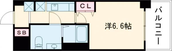 ダイドーメゾン元町シーガルの間取り画像