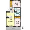 メゾンドールの間取り画像