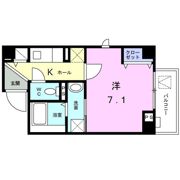 プラム平間の間取り画像