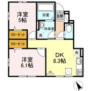 ハウゼ・ユートピアDの間取り画像