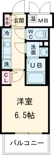 ファーストフィオーレ神戸湊町の間取り画像