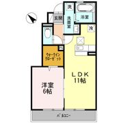 サンリッチ中野島の間取り画像