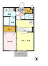 フローラ国分の間取り画像