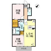 サンモール歓喜の間取り画像