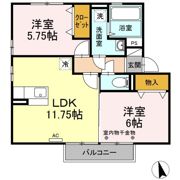 ボスコルーチェの間取り画像