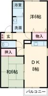 セジュール Fの間取り画像