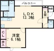 ShalomⅢの間取り画像