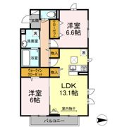 メゾン アイリスの間取り画像