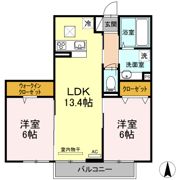 メゾン アイリスの間取り画像