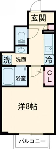 ユニベール神戸の間取り画像