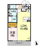 ディアフォルム幸町の間取り画像