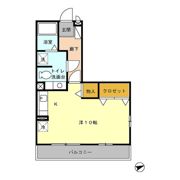 グラシューズ・Mの間取り画像