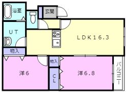キルシエ・グライスの間取り画像