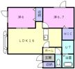 レインボーハウスドリームⅡの間取り画像