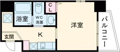 アルファ神戸元町の間取り画像