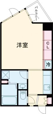 アンリーヴ北野の間取り画像