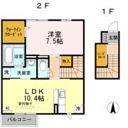 宮の杜 A棟の間取り画像