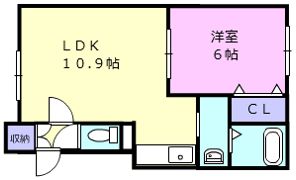 グリシーヌ・ルージュの間取り画像